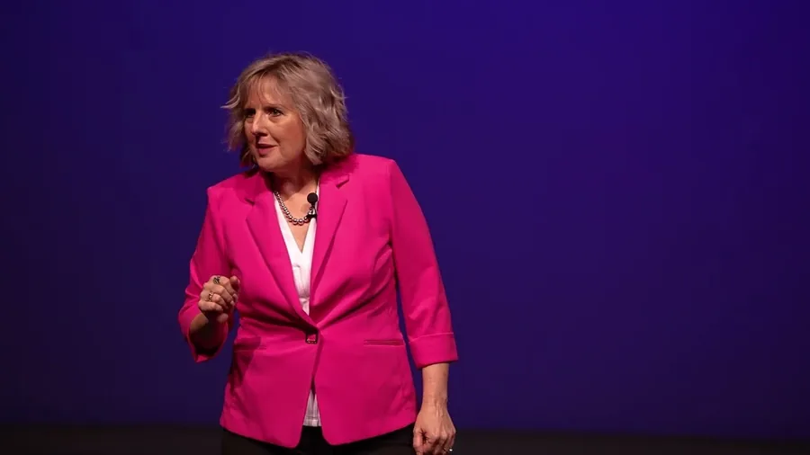 Kim Gilson on stage